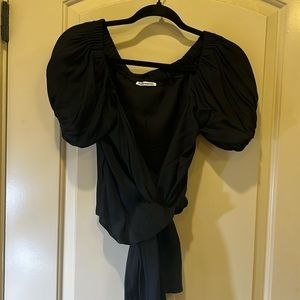 Reformation wrap top
